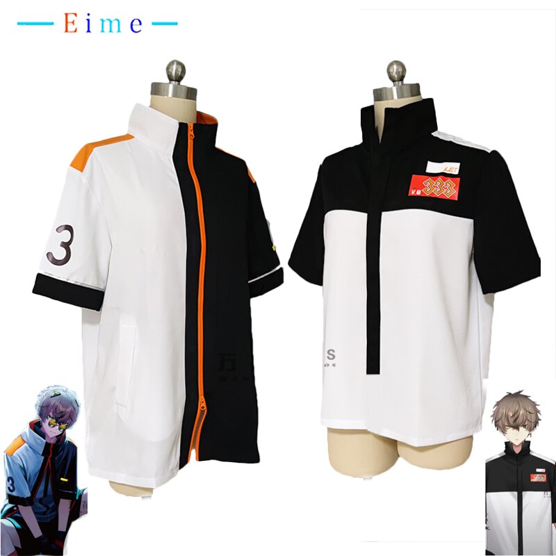 EIME Yutuber VTuber Nocytx ڽ ǻ Alban Knox Cosplay Shirt  Ƽ  ҷ īϹ   